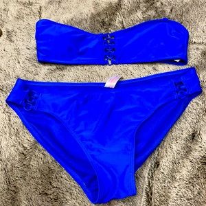 Two piece bathing suit top  used condition